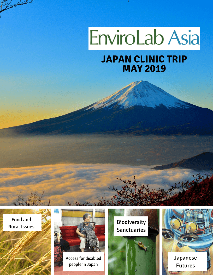 Apply to be an EnviroLab Asia Student Fellow for 2019- Deadline extended